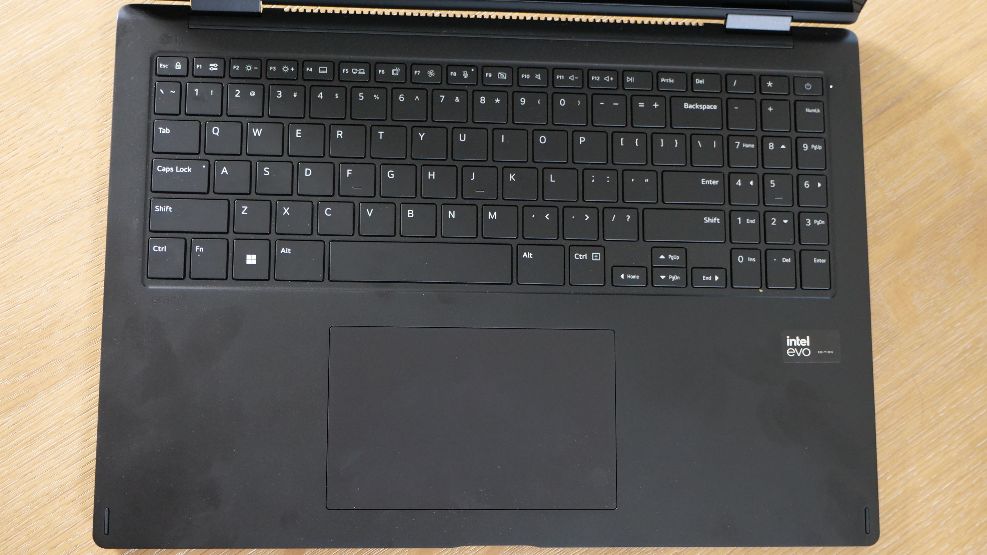 LG Gram Pro 16 2-in-1 (16T90SP) on a wooden table